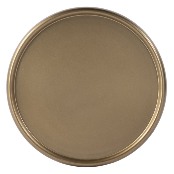 Butler Specialty Butler Astoria 10 In. W Round Metal End Table – Elegant Antique Gold Design For Stylish Spaces Antique Gold Aluminum 5922226-butler