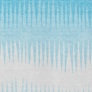 Homeroots 3' Artichoke Green Beige Brown Striped Washable Rug - Perfect For Indoor And Outdoor Spaces 5' X 8' Polyester 592264