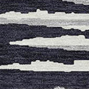 Homeroots 3' Artichoke Green And Ivory Striped Washable Area Rug For Indoor And Outdoor Spaces, Durable Design 3' X 5' Polyester 592359