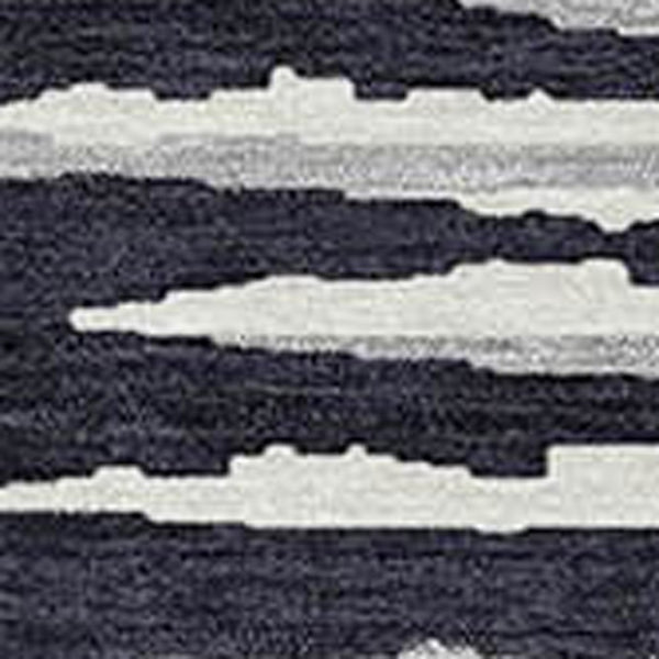 Homeroots 3' Artichoke Green And Ivory Striped Washable Area Rug For Indoor And Outdoor Spaces, Durable Design 3' X 5' Polyester 592359