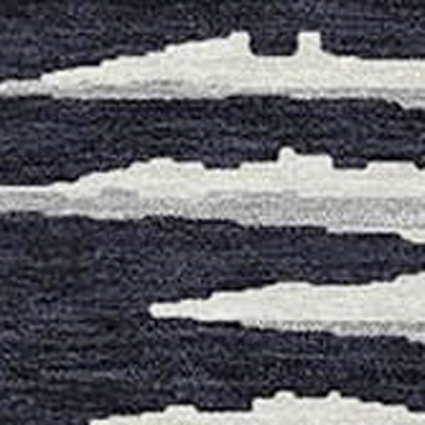 Homeroots 3' Artichoke Green And Ivory Striped Washable Area Rug For Indoor And Outdoor Spaces, Durable Design 9' X 12' Polyester 592363