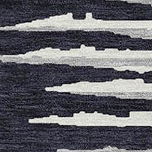 Homeroots 3' Artichoke Green And Ivory Striped Washable Area Rug For Indoor And Outdoor Spaces, Durable Design 10' X 14' Polyester 592364