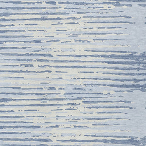 Homeroots 3' Artichoke Green And Ivory Striped Washable Area Rug For Indoor And Outdoor Spaces, Durable Design 5' X 8' Polyester 592420