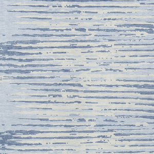 Homeroots 3' Artichoke Green And Ivory Striped Washable Area Rug For Indoor And Outdoor Spaces, Durable Design 8' X 10' Polyester 592422