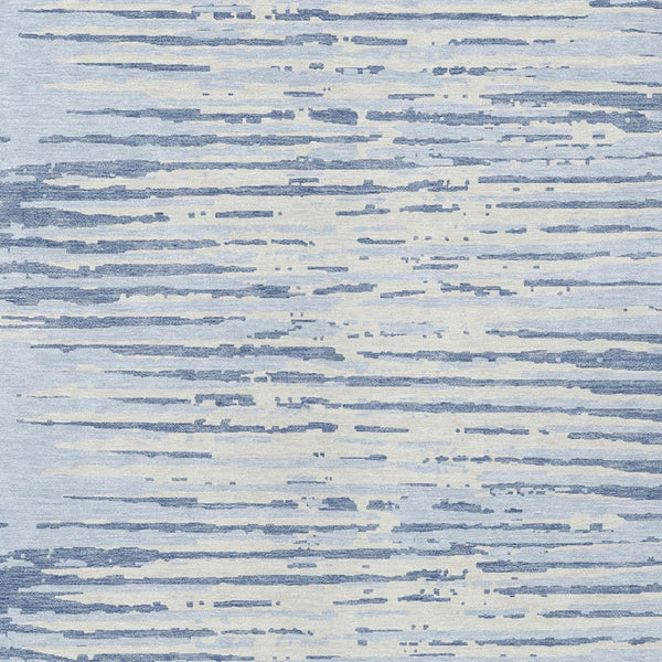 Homeroots 3' Artichoke Green And Ivory Striped Washable Area Rug For Indoor And Outdoor Spaces, Durable Design 9' X 12' Polyester 592423