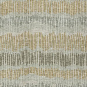 Homeroots 3' Striped Beige Brown And Gray Indoor-outdoor Area Rug - Durable, Washable, Stylish Addition! 8' X 10' Polyester 592440