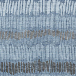 Homeroots 3' Striped Beige Brown And Gray Indoor-outdoor Area Rug - Durable, Washable, Stylish Addition! 5' X 8' Polyester 592456