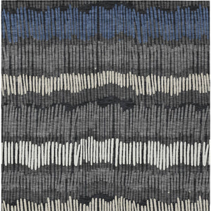 Homeroots 3' Striped Beige Brown And Gray Indoor-outdoor Area Rug - Durable, Washable, Stylish Addition! 3' X 5' Polyester 592461