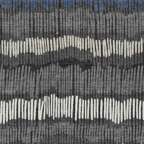 Homeroots 3' Striped Beige Brown And Gray Indoor-outdoor Area Rug - Durable, Washable, Stylish Addition! 8' X 10' Polyester 592464