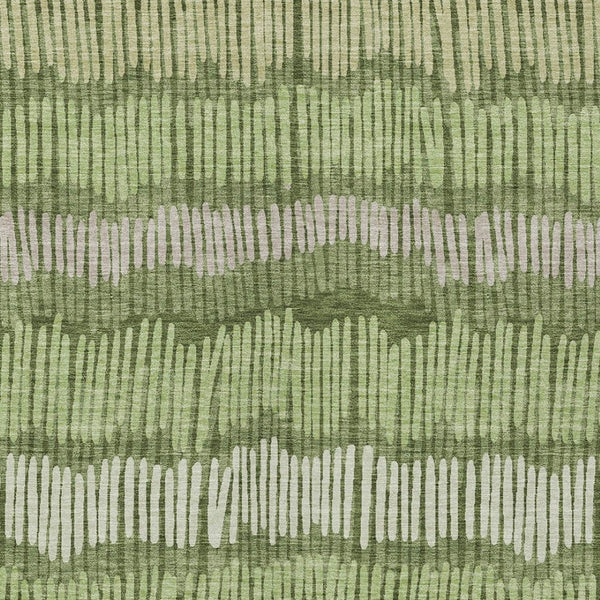 Homeroots 3' Striped Beige Brown And Gray Indoor-outdoor Area Rug - Durable, Washable, Stylish Addition! 3' X 5' Polyester 592491