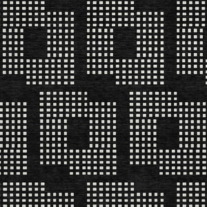 Homeroots 3' Artichoke Green Geometric Washable Indoor Outdoor Area Rug For Stylish Living Spaces & Patios 8' Round Polyester 592517