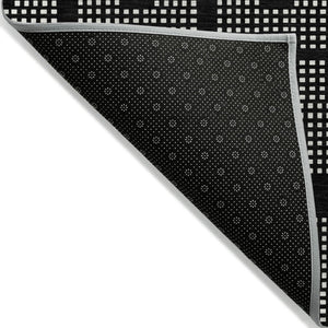 Homeroots 3' Artichoke Green Geometric Washable Indoor Outdoor Area Rug For Stylish Living Spaces & Patios 10' X 14' Polyester 592520