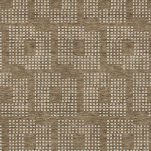 Homeroots 3' Artichoke Green Geometric Washable Indoor Outdoor Area Rug For Stylish Living Spaces & Patios 5' X 8' Polyester 592522