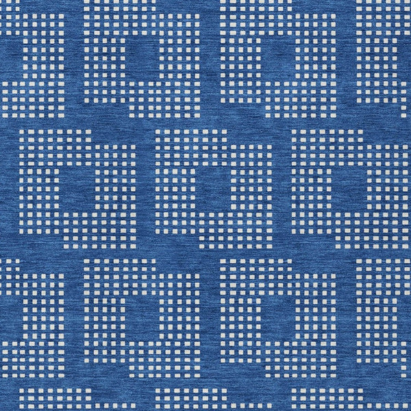 Homeroots 3' Artichoke Green Geometric Washable Indoor Outdoor Area Rug For Stylish Living Spaces & Patios 3' X 5' Polyester 592527