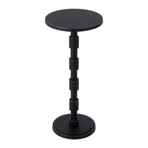 Butler Specialty Butler Delano 10 In. W Round Metal End Table – Chic Bronze Pedestal For Modern Spaces & Decor Bronze Aluminum 5925392-butler