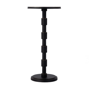 Butler Specialty Butler Delano 10 In. W Round Metal End Table – Chic Bronze Pedestal For Modern Spaces & Decor Bronze Aluminum 5925392-butler