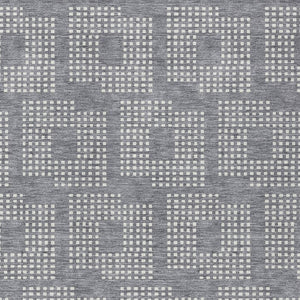 Homeroots 3' Artichoke Green Geometric Washable Indoor Outdoor Area Rug For Stylish Living Spaces & Patios 5' X 8' Polyester 592540