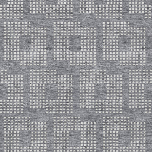 Homeroots 3' Artichoke Green Geometric Washable Indoor Outdoor Area Rug For Stylish Living Spaces & Patios 9' X 12' Polyester 592543