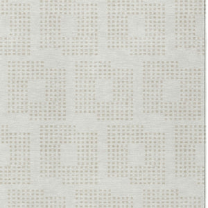 Homeroots 3' Artichoke Green Geometric Washable Indoor Outdoor Area Rug For Stylish Living Spaces & Patios 8' X 10' Polyester 592548