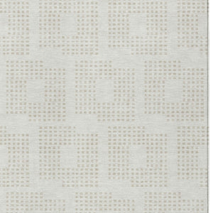 Homeroots 3' Artichoke Green Geometric Washable Indoor Outdoor Area Rug For Stylish Living Spaces & Patios 9' X 12' Polyester 592549