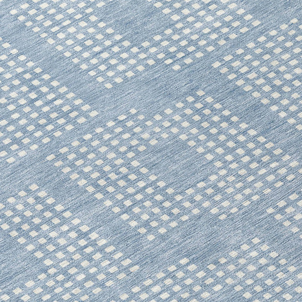 Homeroots 3' Artichoke Green Geometric Washable Indoor Outdoor Area Rug For Stylish Living Spaces & Patios 8' Round Polyester 592565