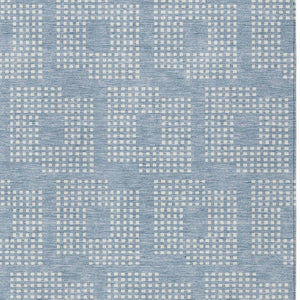 Homeroots 3' Artichoke Green Geometric Washable Indoor Outdoor Area Rug For Stylish Living Spaces & Patios 10' X 14' Polyester 592568