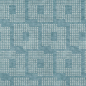 Homeroots 3' Artichoke Green Geometric Washable Indoor Outdoor Area Rug For Stylish Living Spaces & Patios 5' X 8' Polyester 592576