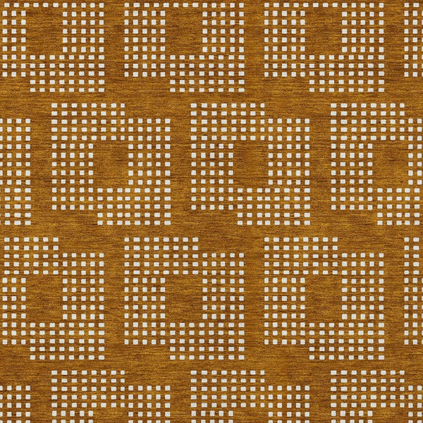 Homeroots 3' Artichoke Green Geometric Washable Indoor Outdoor Area Rug For Stylish Living Spaces & Patios 9' X 12' Polyester 592591