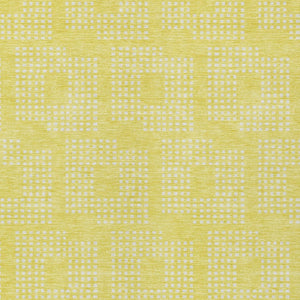 Homeroots 3' Artichoke Green Geometric Washable Indoor Outdoor Area Rug For Stylish Living Spaces & Patios 8' X 10' Polyester 592596