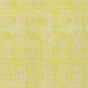 Homeroots 3' Artichoke Green Geometric Washable Indoor Outdoor Area Rug For Stylish Living Spaces & Patios 9' X 12' Polyester 592597