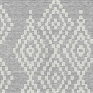 Homeroots 3' Artichoke Green Geometric Washable Indoor Outdoor Area Rug For Stylish Living Spaces & Patios 5' X 8' Polyester 592660