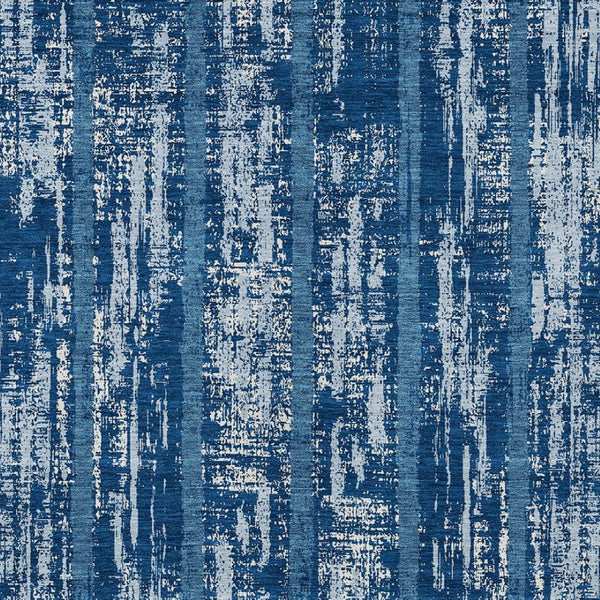 Homeroots 3' Artichoke Green Gray Ivory Striped Washable Area Rug For Indoor Outdoor Use, Durable & Stylish 10' X 14' Polyester 592706