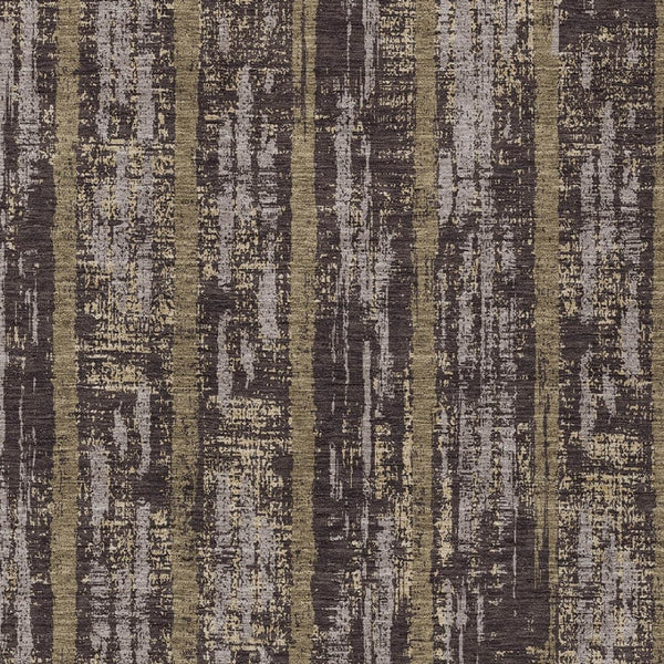 Homeroots 3' Artichoke Green Gray Ivory Striped Washable Area Rug For Indoor Outdoor Use, Durable & Stylish 8' X 10' Polyester 592710