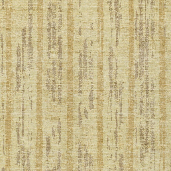 Homeroots 3' Artichoke Green Gray Ivory Striped Washable Area Rug For Indoor Outdoor Use, Durable & Stylish 5' X 8' Polyester 592720