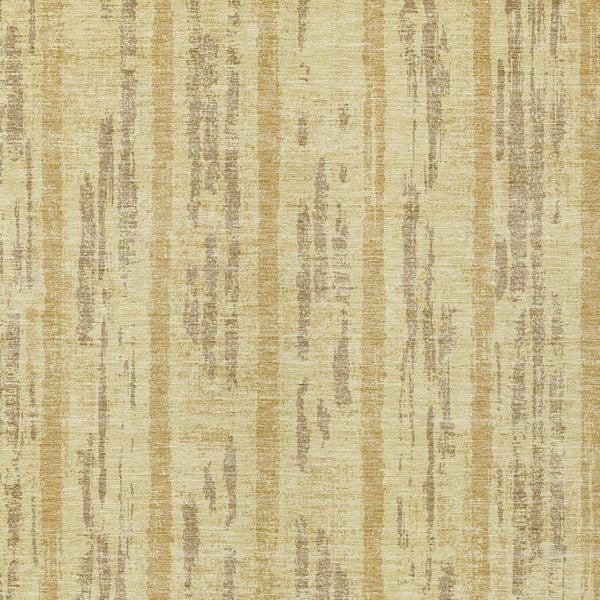 Homeroots 3' Artichoke Green Gray Ivory Striped Washable Area Rug For Indoor Outdoor Use, Durable & Stylish 9' X 12' Polyester 592723