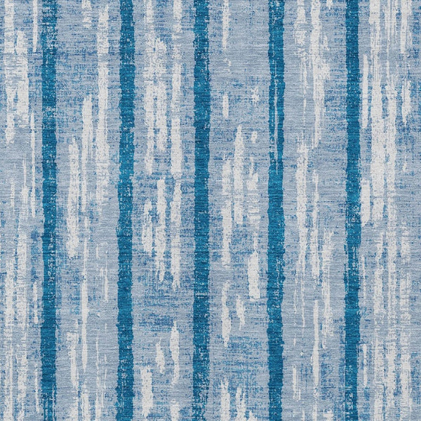 Homeroots 3' Artichoke Green Gray Ivory Striped Washable Area Rug For Indoor Outdoor Use, Durable & Stylish 10' X 14' Polyester 592742