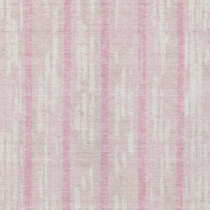 Homeroots 3' Artichoke Green Gray Ivory Striped Washable Area Rug For Indoor Outdoor Use, Durable & Stylish 5' X 8' Polyester 592750