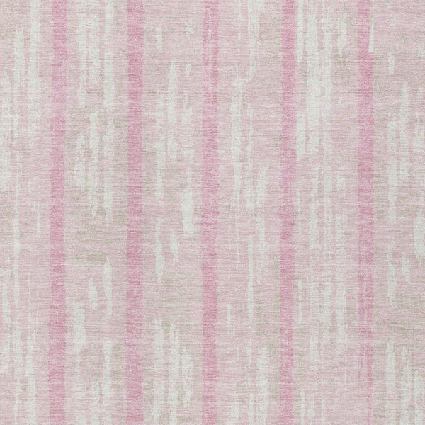 Homeroots 3' Artichoke Green Gray Ivory Striped Washable Area Rug For Indoor Outdoor Use, Durable & Stylish 9' X 12' Polyester 592753