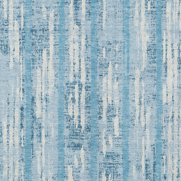 Homeroots 3' Artichoke Green Gray Ivory Striped Washable Area Rug For Indoor Outdoor Use, Durable & Stylish 9' X 12' Polyester 592765