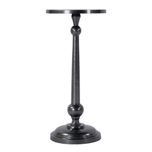 Butler Specialty Butler Sterling 10-inch Round All-metal End Table – Chic, Durable, And Perfect For Modern Spaces Silver Aluminum 5928220-butler