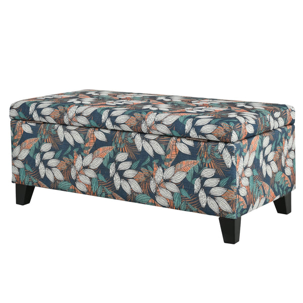 English Elm Christopher Knight Home® - Storage Ottoman - Floral Upholstered Design For Stylish Seating, Smart Storage & Home Décor Charm N769P236407A