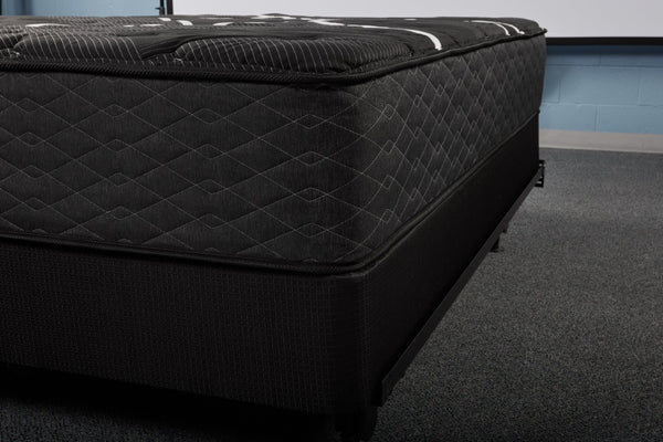 English Elm Restonic Comfortcare King Hybrid Mattress with Cooling Gel Foam and Coil Support B123P242427