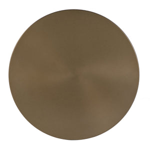 Butler Specialty Butler Passeo 10 In. W Round All-metal End Table – Stylish Accent For Modern Spaces & Decor Gold Aluminum 5930226-butler