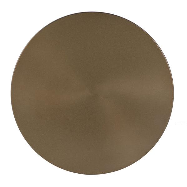 Butler Specialty Butler Passeo 10 In. W Round All-metal End Table – Stylish Accent For Modern Spaces & Decor Gold Aluminum 5930226-butler