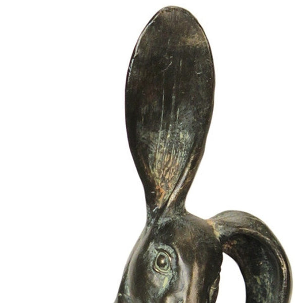 HomeRoots Set of Two Beige Polyresin Figurine Sculptures – Modern Home Décor Accents for Stylish Interiors 593034