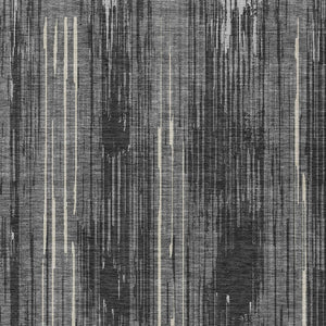 Homeroots 3' Artichoke Green And Ivory Striped Washable Area Rug For Indoor Or Outdoor Spaces, Durable Design 9' X 12' Polyester 593064