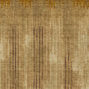 Homeroots 3' Artichoke Green And Ivory Striped Washable Area Rug For Indoor Or Outdoor Spaces, Durable Design 5' X 8' Polyester 593067