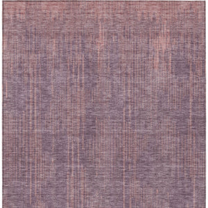 Homeroots 3' Artichoke Green And Ivory Striped Washable Area Rug For Indoor Or Outdoor Spaces, Durable Design 3' X 5' Polyester 593078