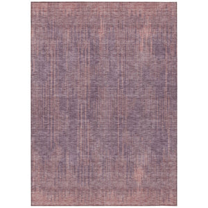 HomeRoots 5' Striped Mauve and Dark Purple Indoor Outdoor Rug – Durable, Machine Washable, Stylish Comfort 10' X 14' 593083