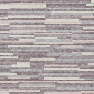 Homeroots 3' Brown And Ivory Striped Washable Area Rug - Stylish Comfort For Indoor And Outdoor Spaces 10' X 14' Polyester 593119